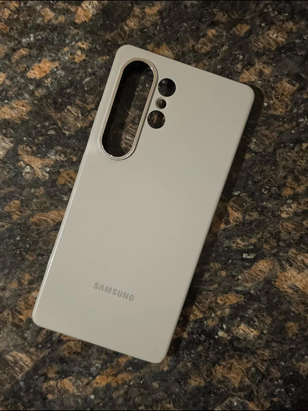 Galaxy S25 Ultra Grey Silicone Case